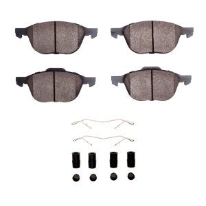 Ford Focus Brake Pads - Front - R1 Concepts - Euro Ceramic - `04-`22
